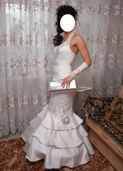 оригинальное свадебное платье